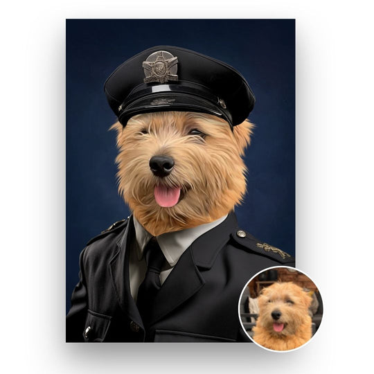 The Policeman - Pet Portrait