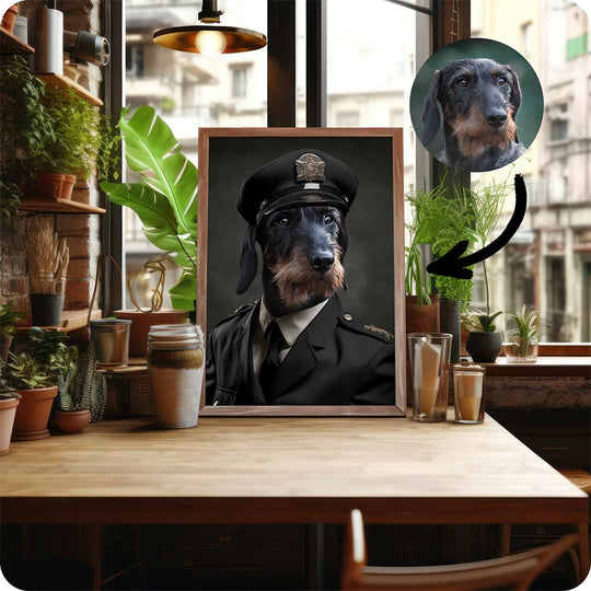 The Policeman - Pet Portrait